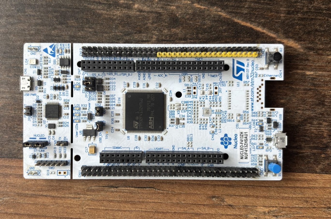 STM32 NUCLEO-F413ZH vývojová deska