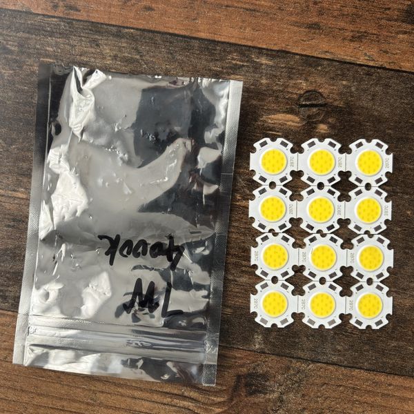 COB LED 7 W, 20 mm, 4000 K