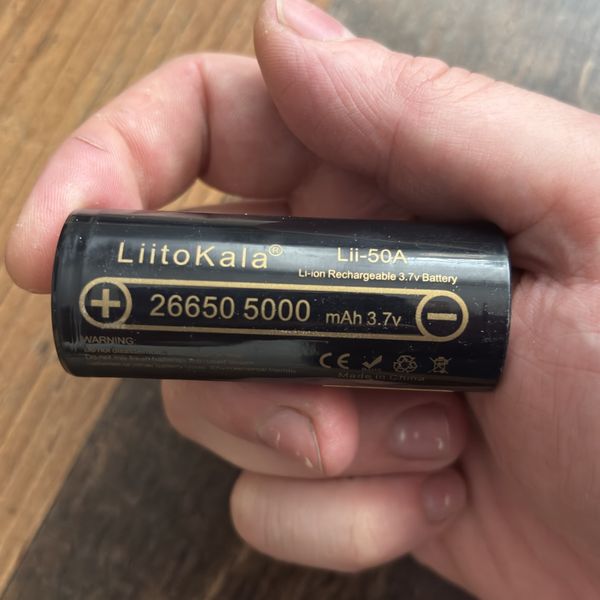 LiitoKala 26650 Lii-50A, 5000 mAh