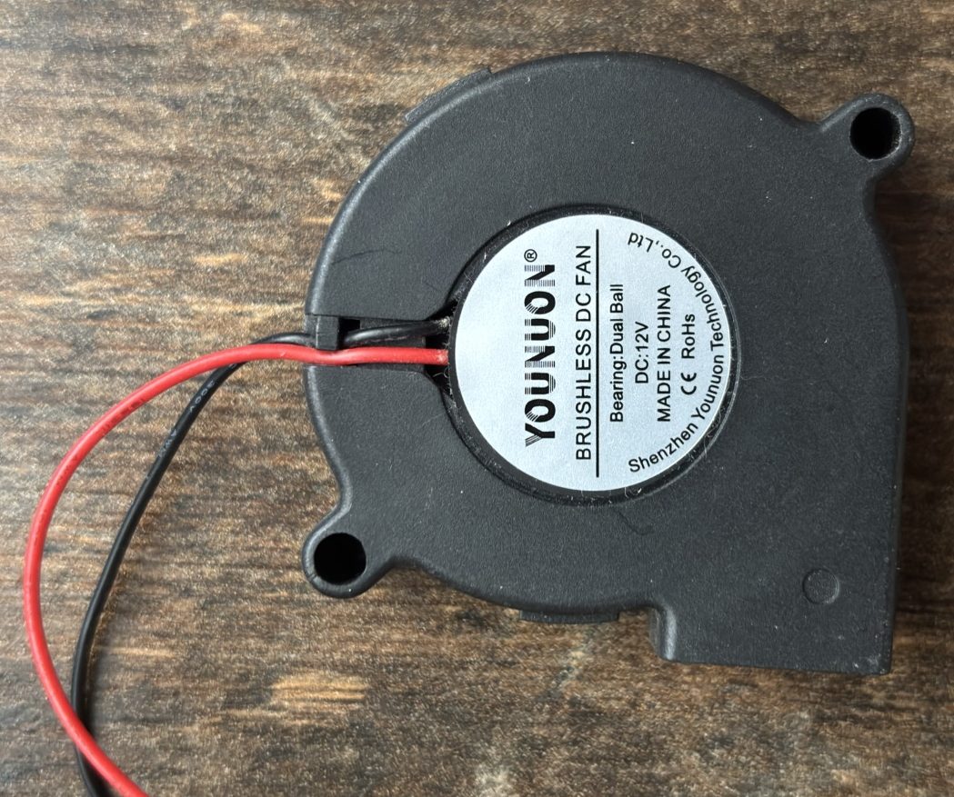 Radiální ventilátor Younuon 5015, 12 V