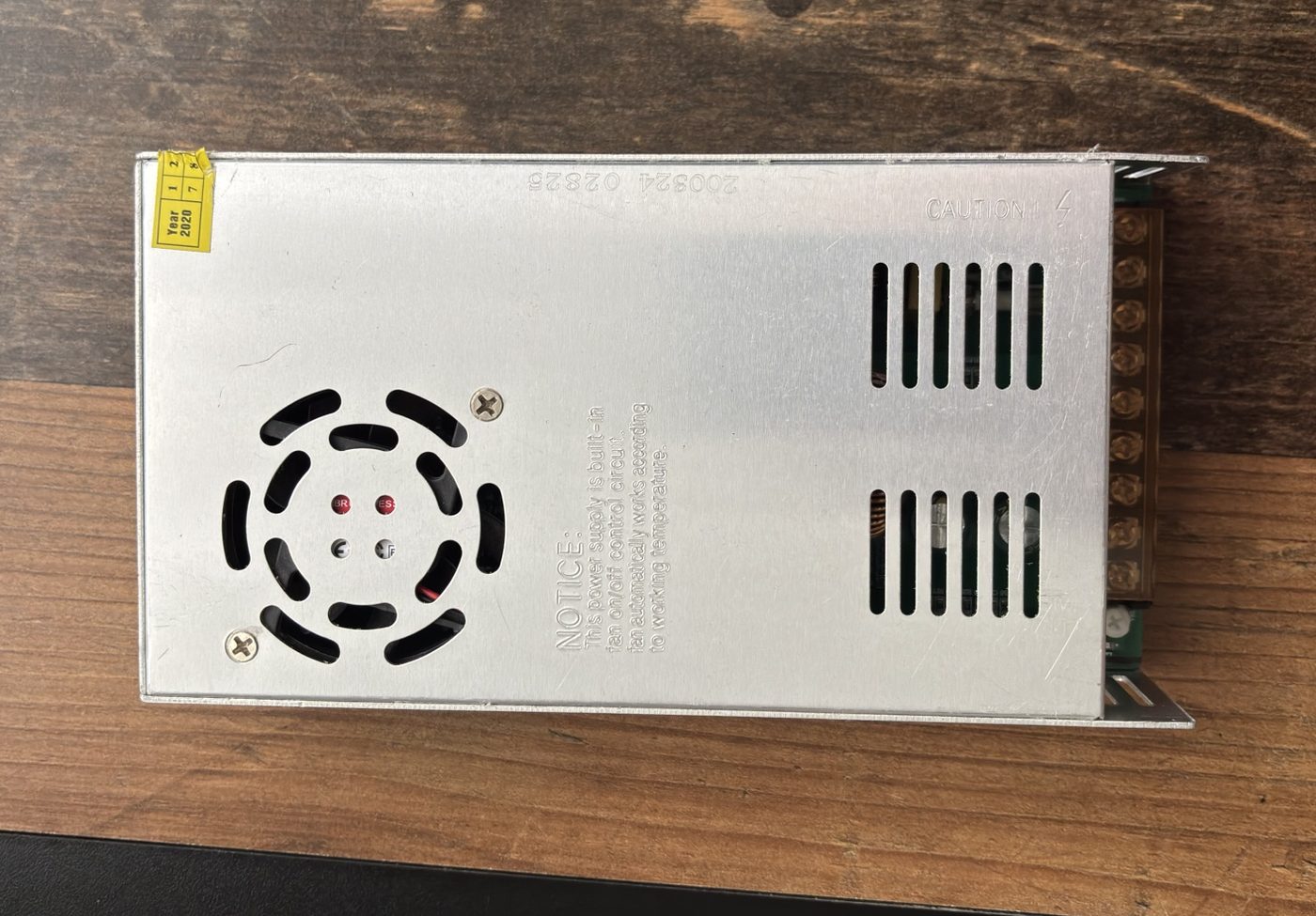 Spínaný zdroj 24 V / 20 A / 480 W (S-480-24)